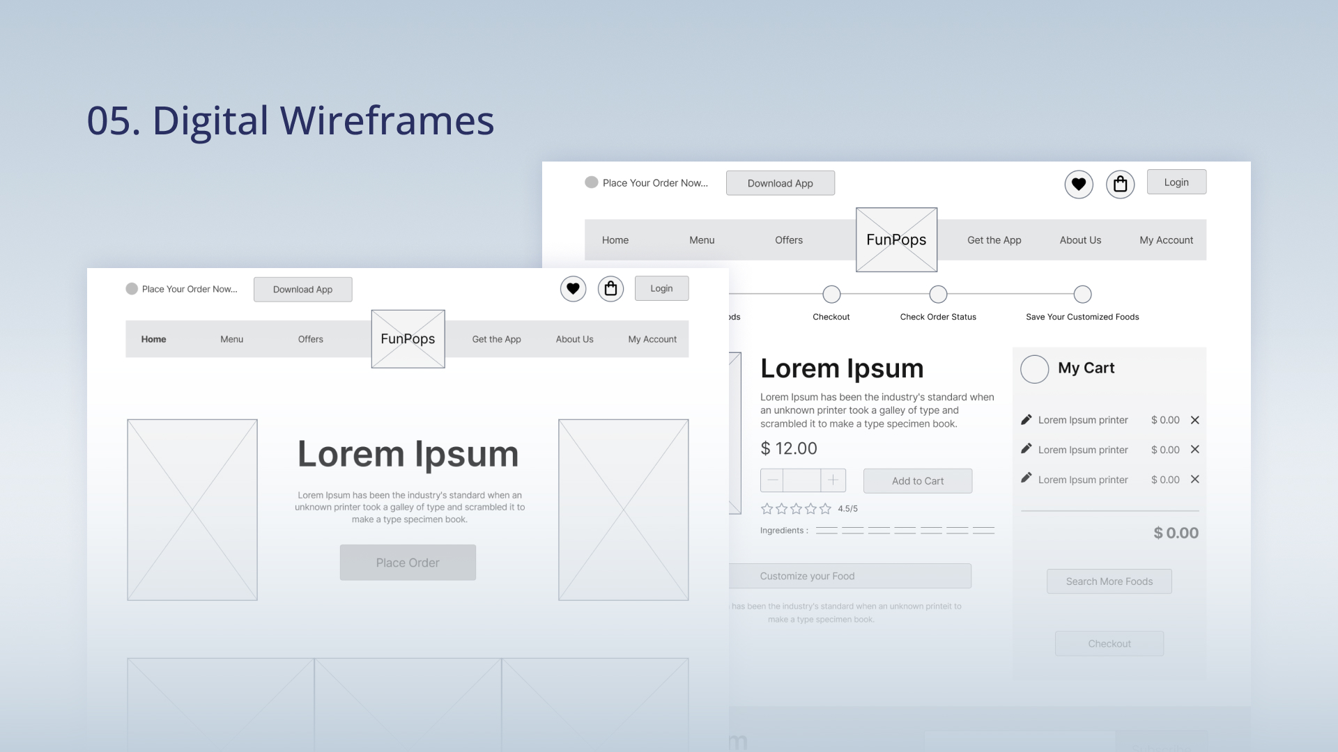 Digital Wireframes